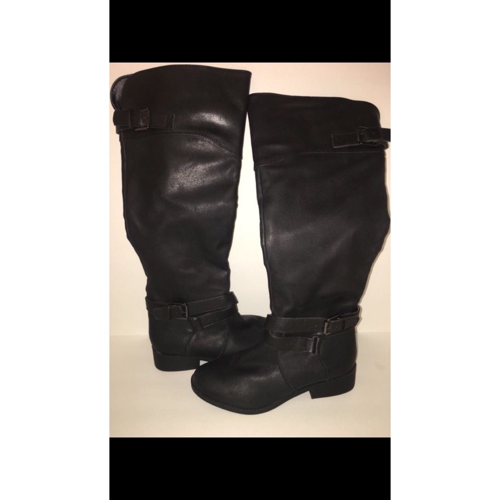 Black Riding Boots - Picture 2 of 4